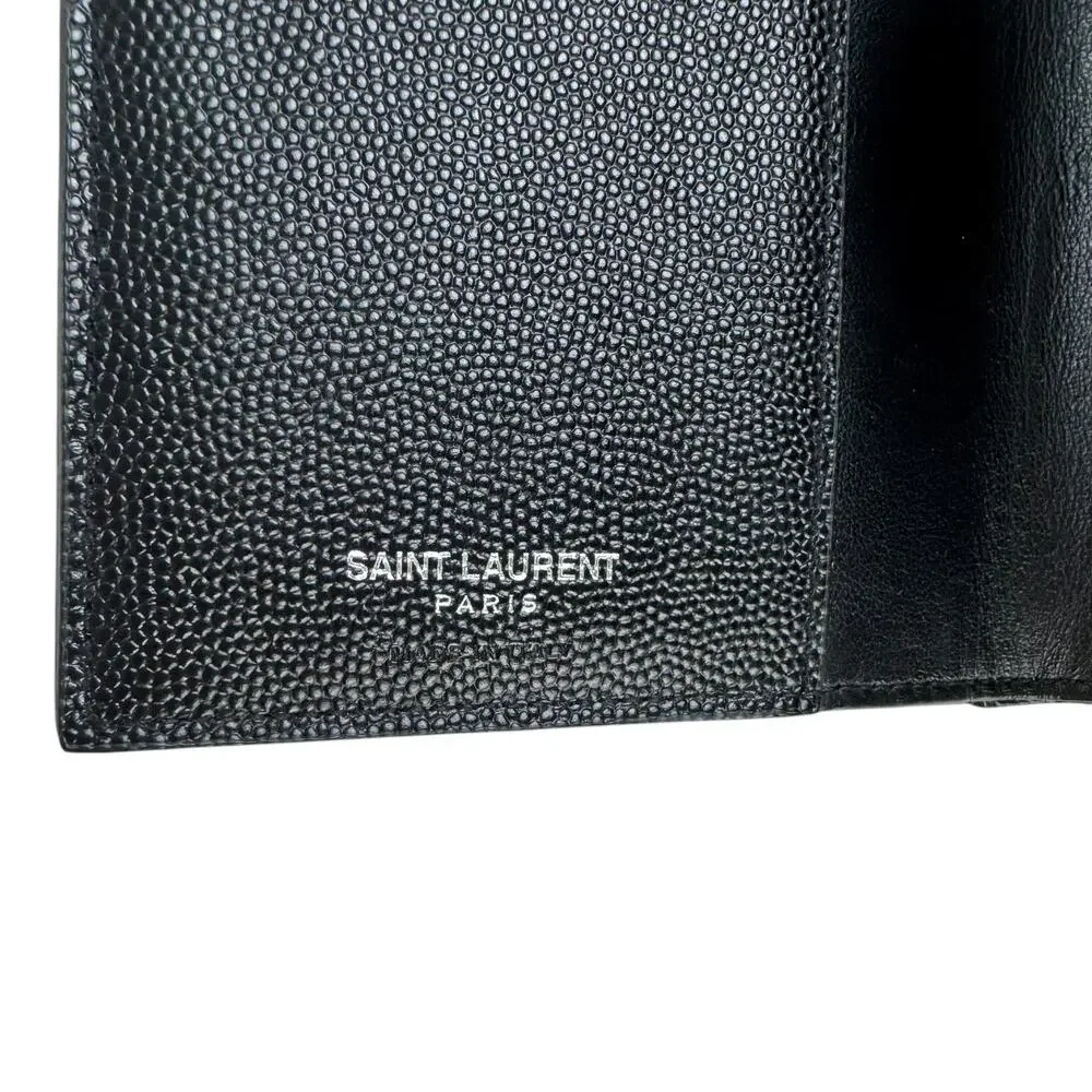 Saint Laurent Cassandre Matelassé Trifold Wallet